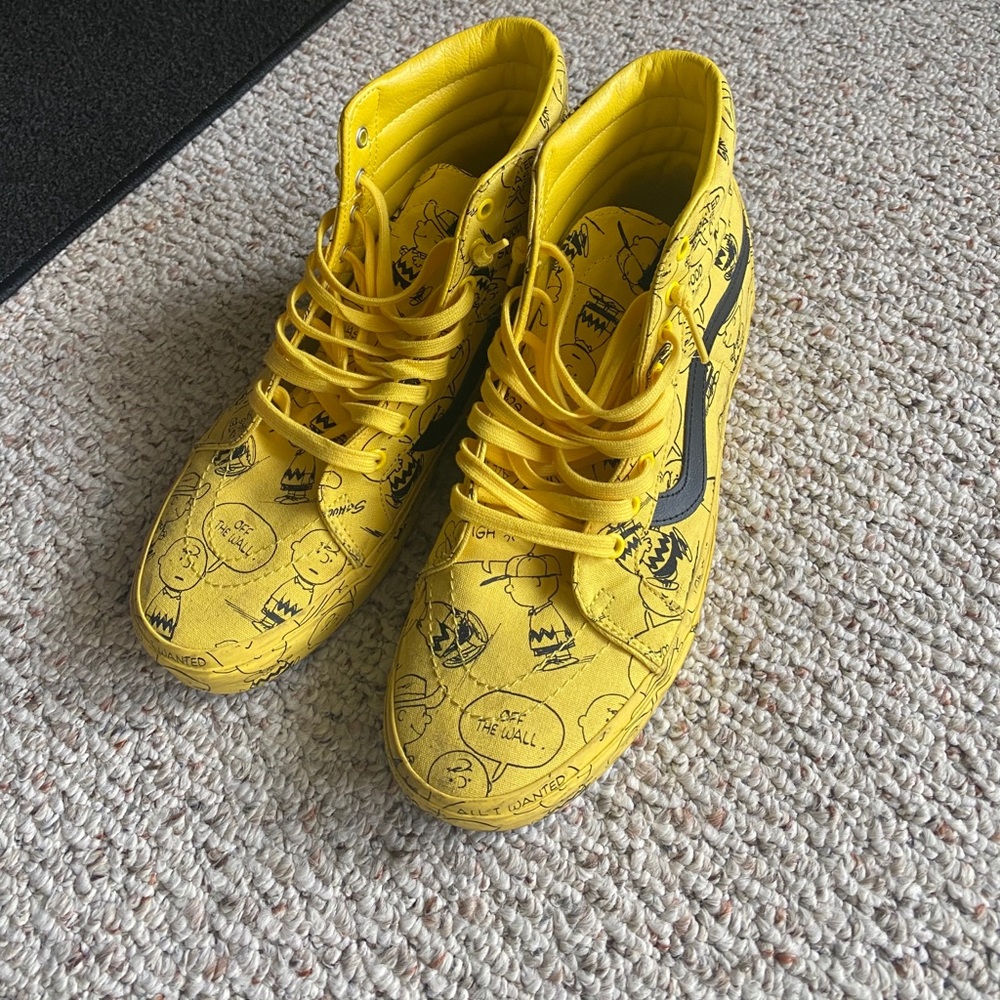 Vans sk8-hi peanuts Charlie Brown